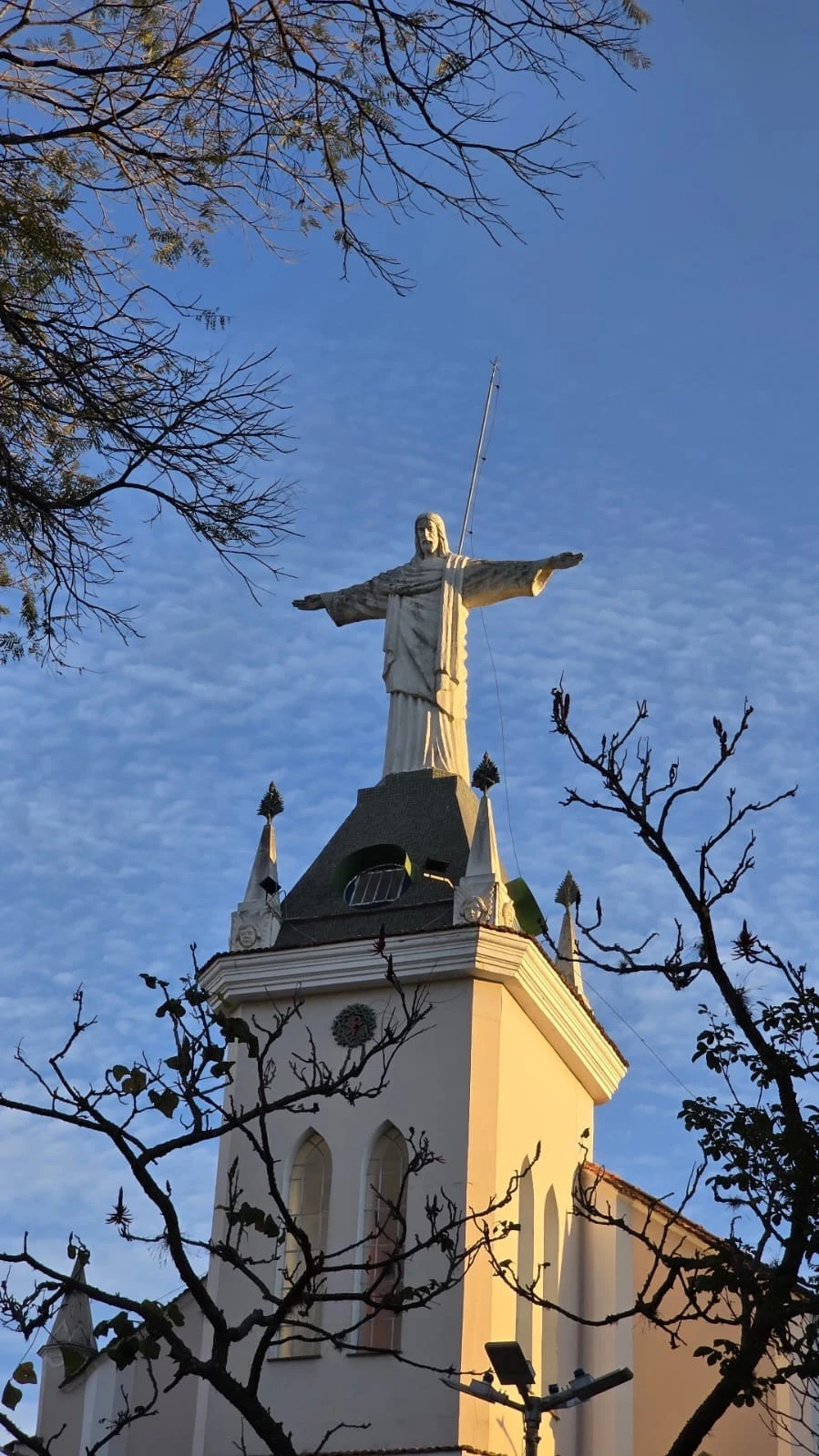 Nave da igreja para a cerimônia religiosa